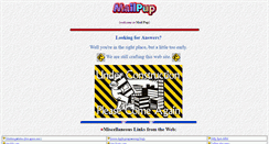 Desktop Screenshot of mailpup.com